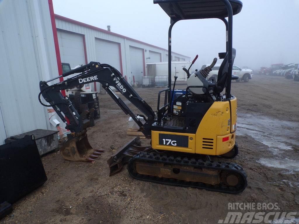 John Deere 17G Mini excavators < 7t