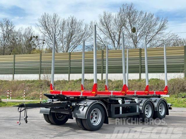  HTA27 HD 3-Achsen Zwillingsbereifung Schemel Timber trailers