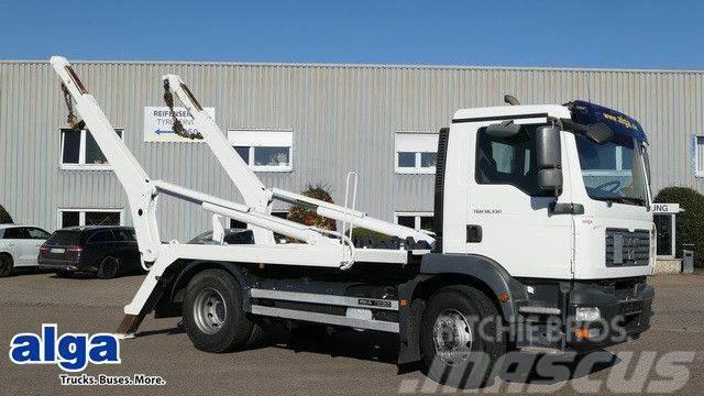 MAN 18.330 TGM BL, Multilift SLT140, teleskopierbar Demountable trucks