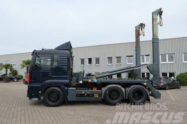 MAN 26.480 TGS BL 6x2, Meiller AK16T, teleskopierbar Demountable trucks