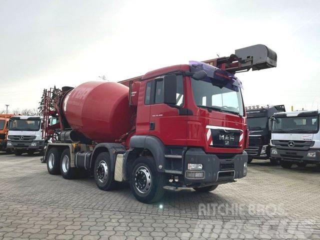 MAN TG-S 35.400 8x4 BB Betonmischer Stetter 9m³, deu Concrete trucks