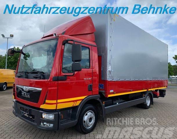 MAN TGL 8.180 BL/ Edscha/ LBW/ Klima/ Standhzg./ EU6 Tautliner/curtainside trucks