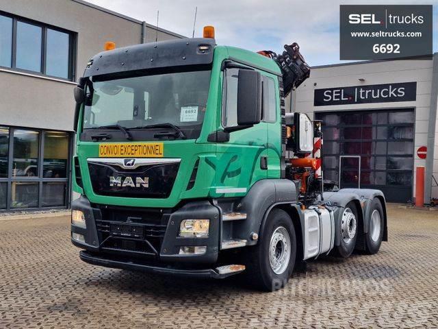 MAN TGS 26.500 6x2/4 BLS / Intarder/Krane/Lenkachse Truck Tractor Units