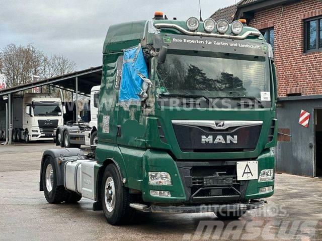 MAN TGX 18.500 4x4H Kipphydraulik *Unfallschaden* Truck Tractor Units