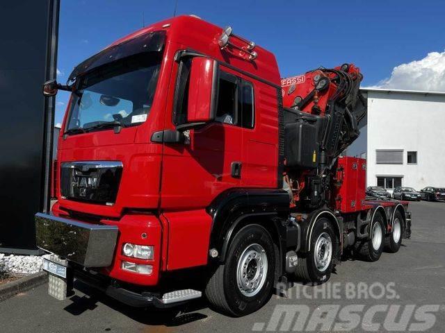 MAN TGX 41.540 8x4 BB Kran Fassi F1300XP+JIB+Winde Truck Tractor Units