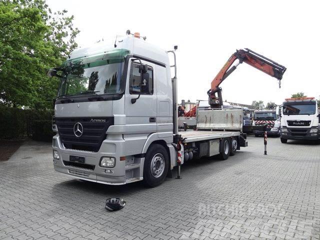 Mercedes-Benz Actros 2541 6X2 Palfinger PK29002 Flatbed/Dropside trucks