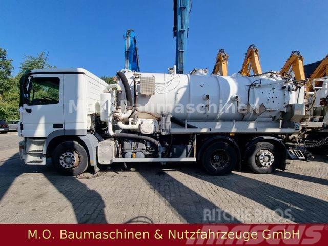 Mercedes-Benz Actros 2541 / Saug- &amp; Spühlwagen / 11.000 L /A Sewage disposal Trucks