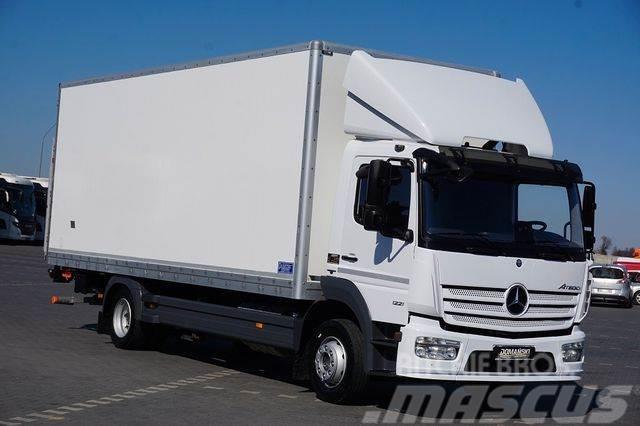 Mercedes-Benz ATEGO / 1221 / ACC / EURO 6 / KONTENER + WINDA Van Body Trucks