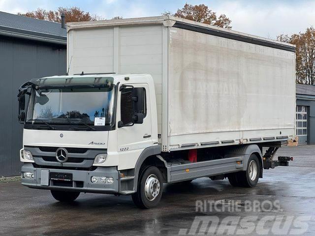 Mercedes-Benz Atego 1222L EU5 m. Bär Ladebordwand Tautliner/curtainside trucks
