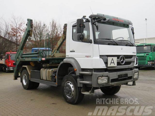 Mercedes-Benz Axor 1829 AK 4x4 Absetzkipper Meiller AK 12 MT Demountable trucks