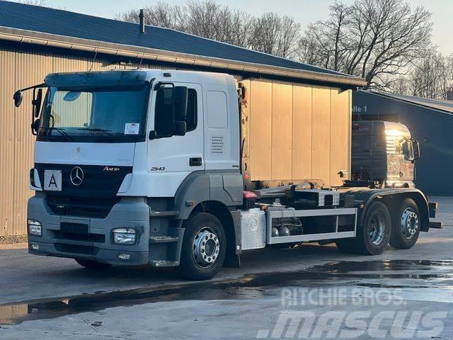 Mercedes-Benz Axor 2543 6x2 Gergen Abrollkipper Hook lift trucks