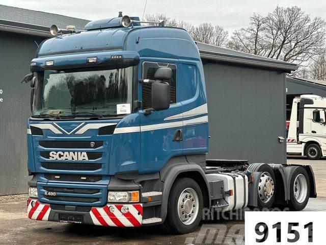 Scania R490 6x2 Lenk-/Lift Euro6 Schwerlast-SZM Truck Tractor Units