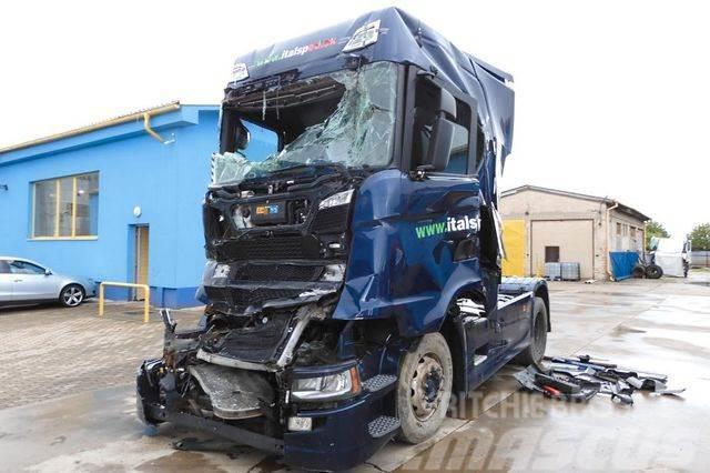 Scania S450 , EURO6 , UNFALL ! Truck Tractor Units