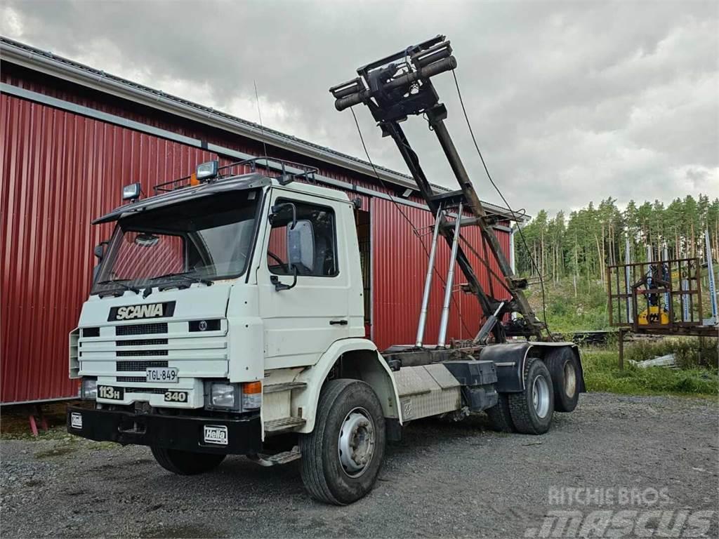 Scania 113H myydään katsastettuna Demountable trucks