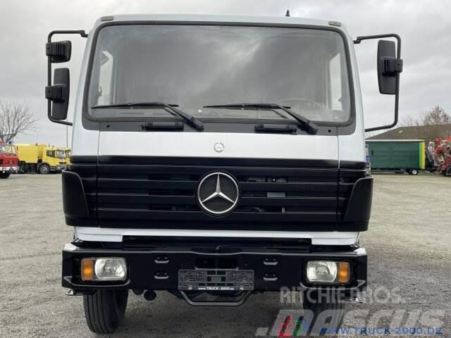 Mercedes-Benz 1417 4x4 Atlas Kran nur 34.785 Km. - 1. Hand Flatbed/Dropside trucks