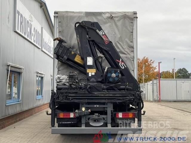 Mercedes-Benz 2636 Kran Hiab XS 144 Schiebeplane L+R + Dach BC Tautliner/curtainside trucks