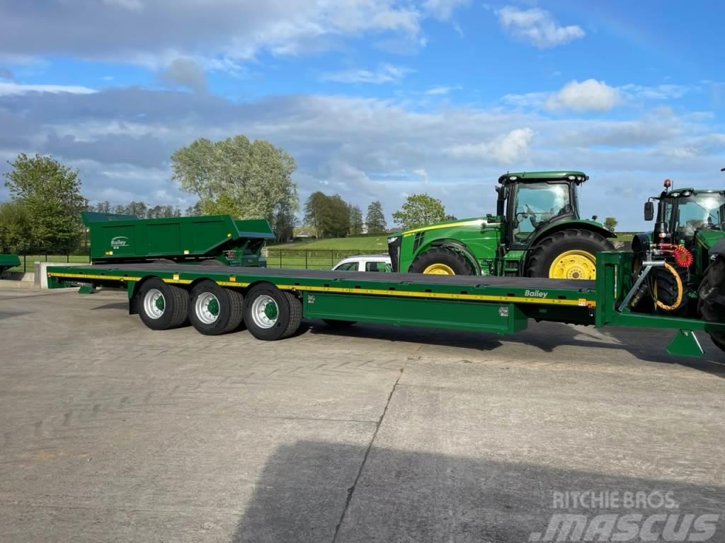 Bailey 20 Ton Flat Deck low loader 33ft long All purpose trailer