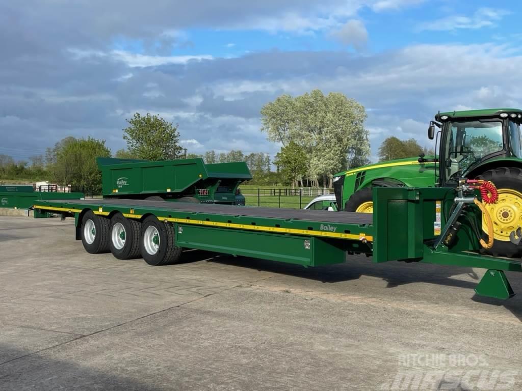 Bailey 20 Ton Flat Deck low loader 33ft long All purpose trailer