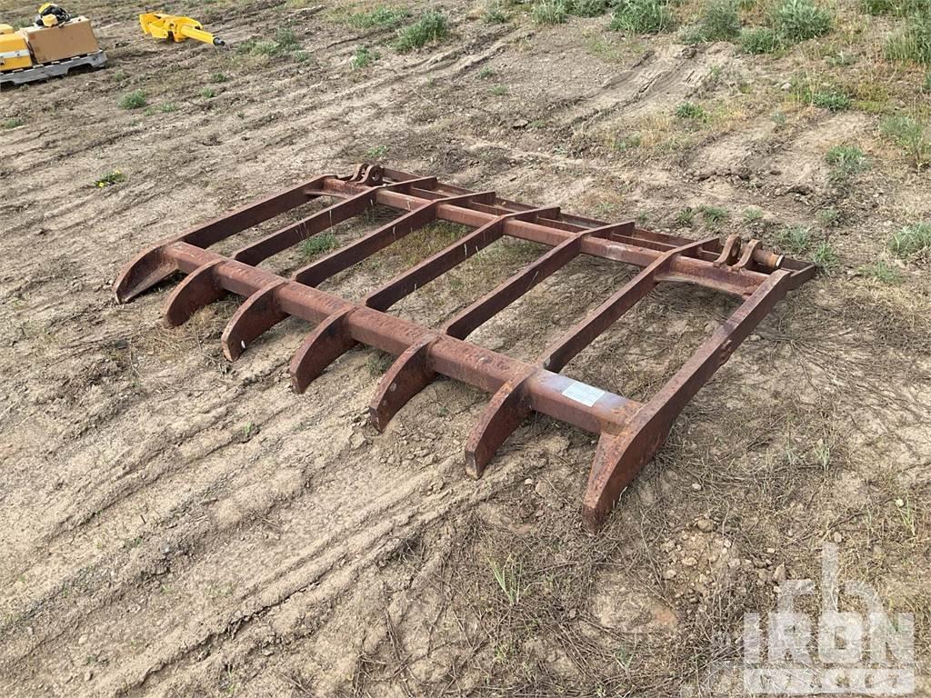  91 in Brush Rake Other tractor accessories