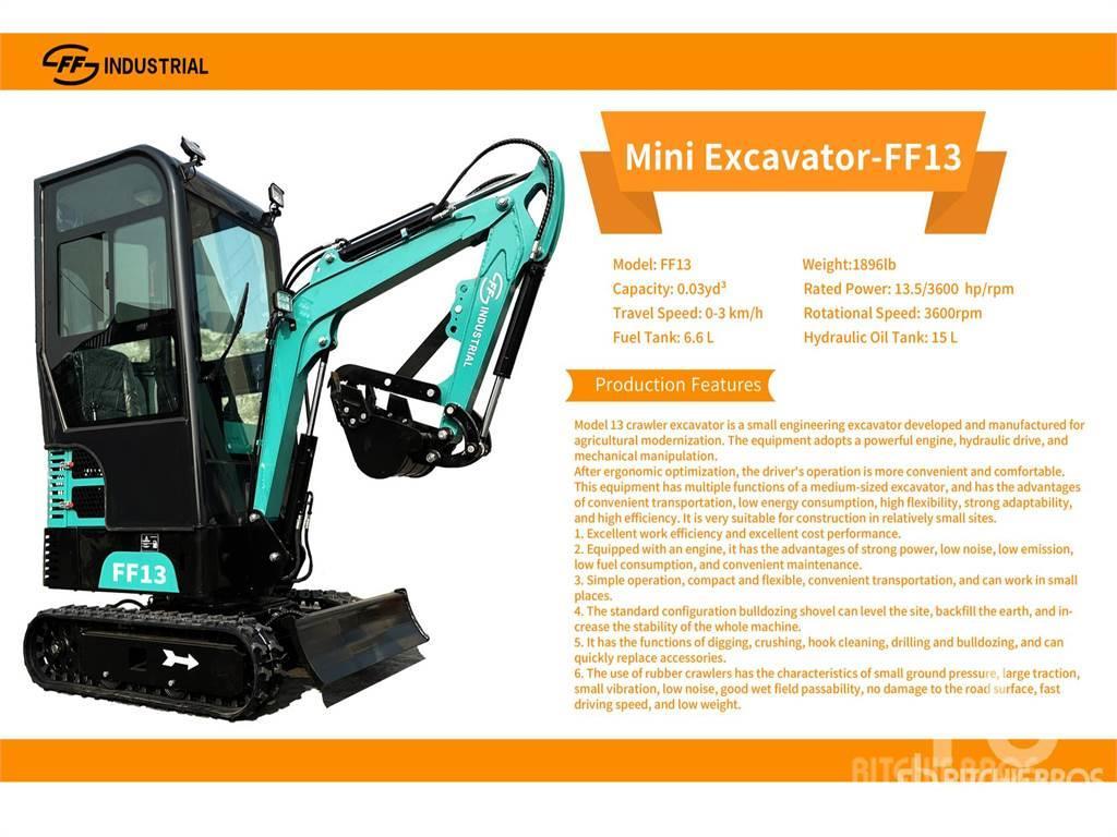  FF INDUSTRIAL FF-13 Mini excavators < 7t