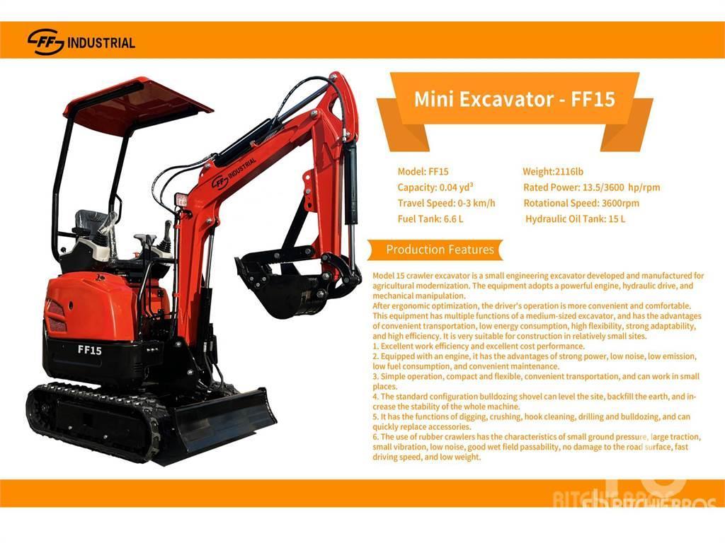  FF INDUSTRIAL FF-15 Mini excavators < 7t