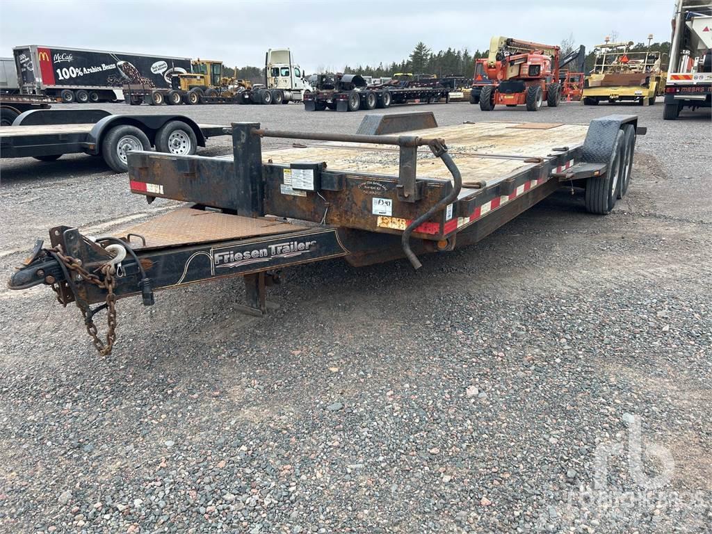 Friesen 20 ft T/A Vehicle transport trailers