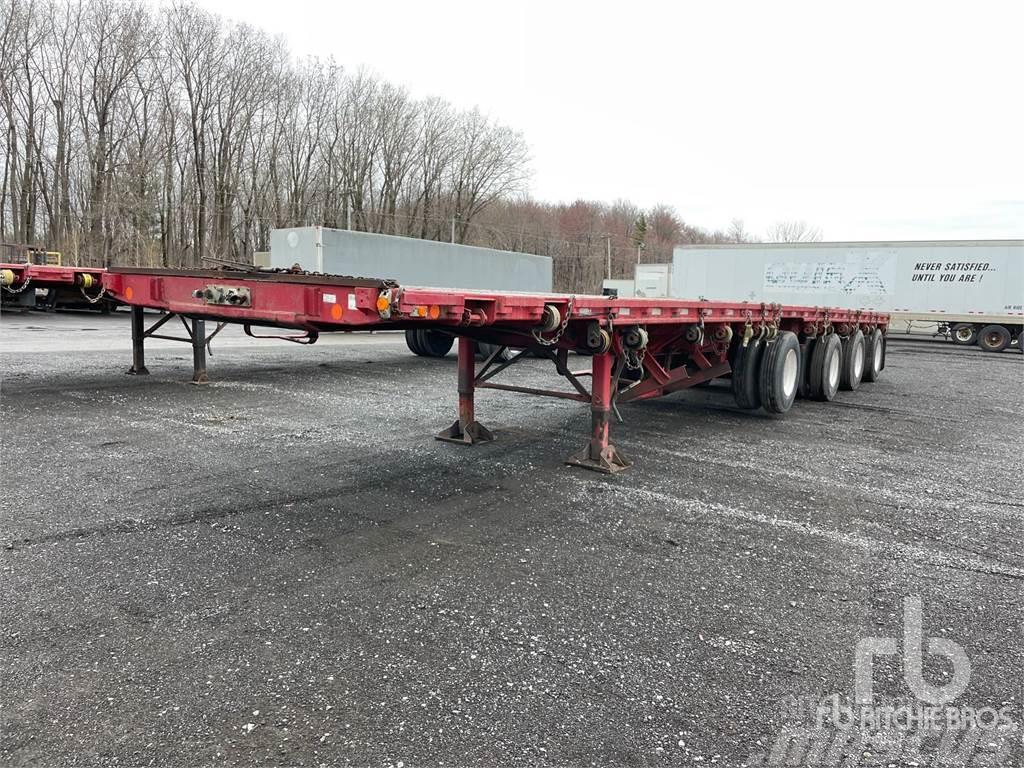 Lode King 48 ft Quad/A Flatbed/Dropside semi-trailers