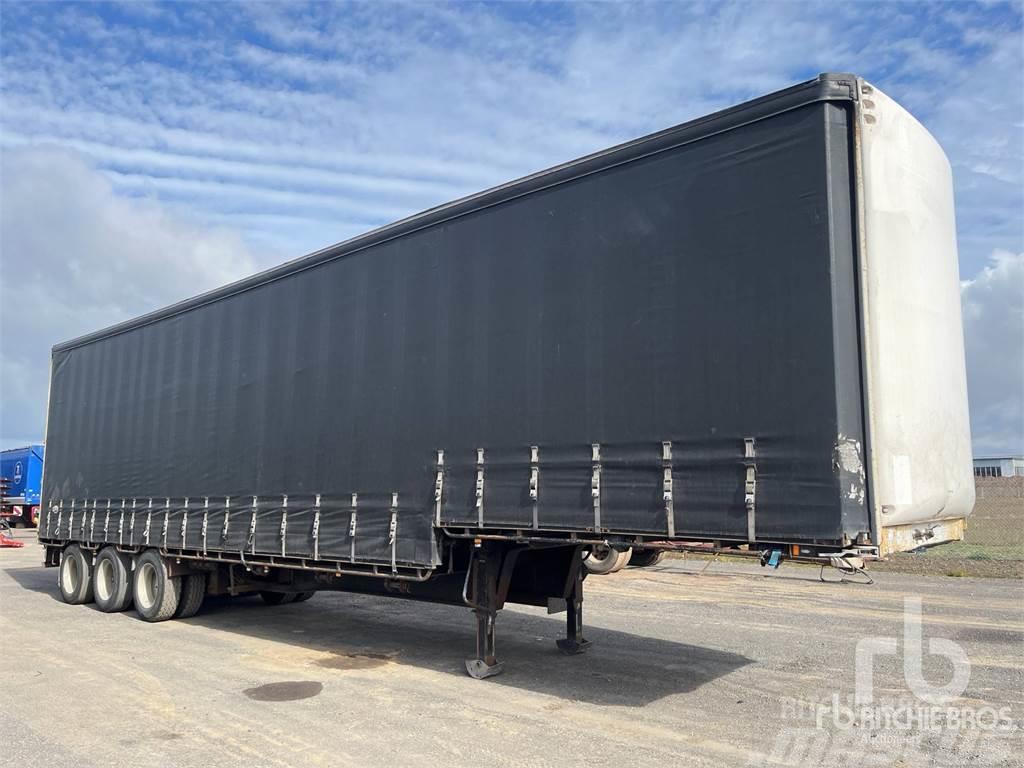  MAXITRANS 13.3 m Tri/A Step Deck Curtainsider semi-trailers