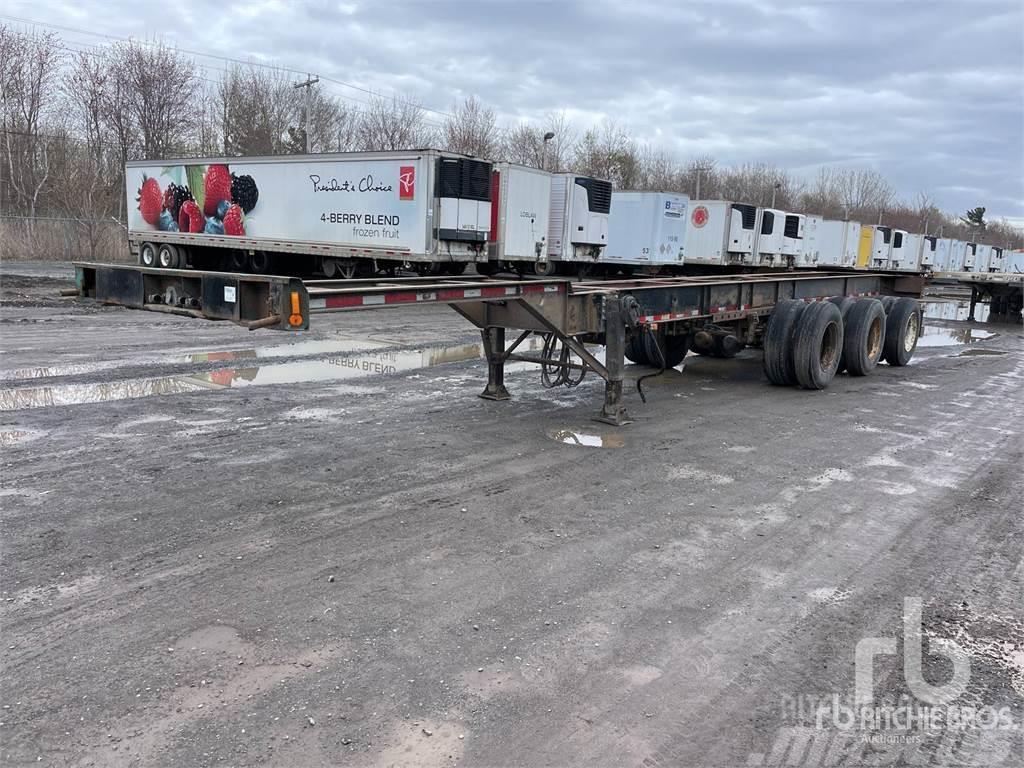  MOND 53 ft Tri/A Extendable Containerframe/Skiploader semi-trailers