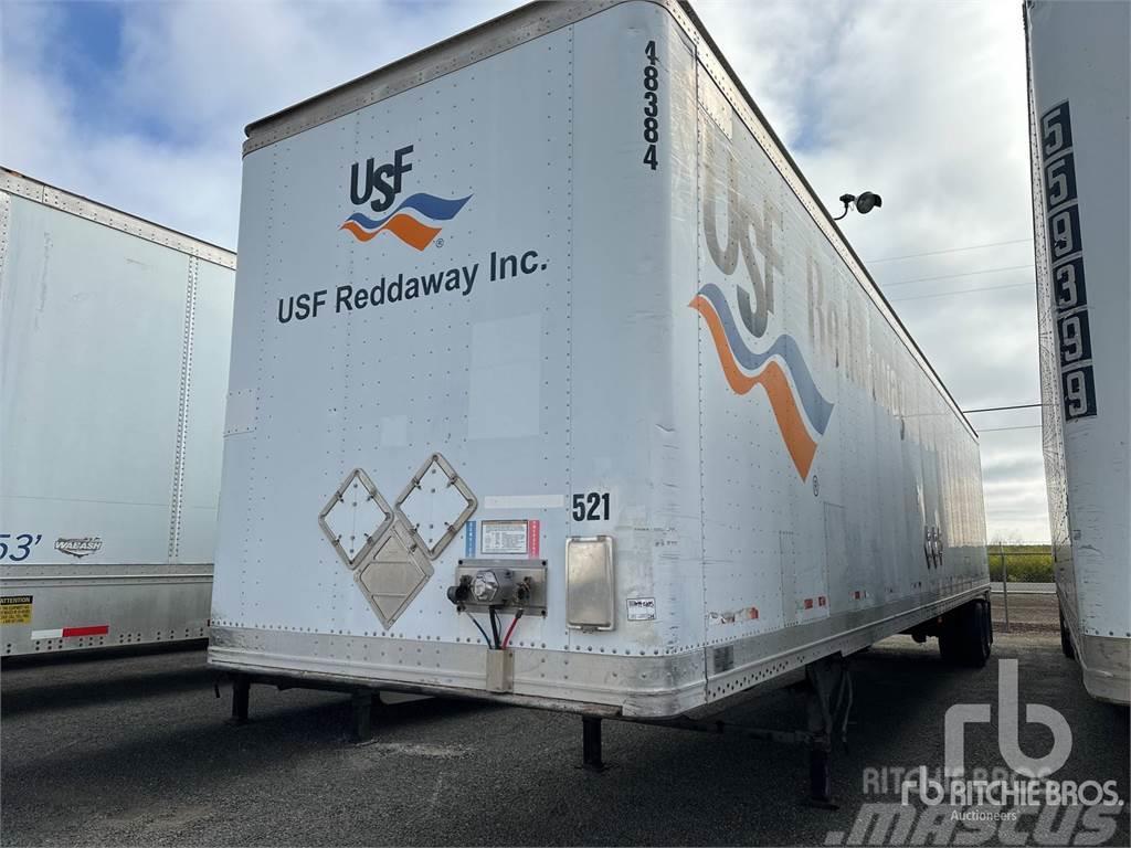  PINE RIDGE 48 ft x 102 in T/A Box body semi-trailers