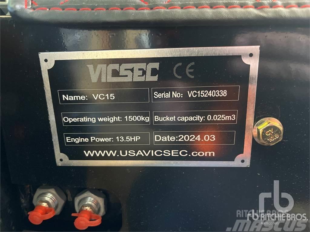 VICSEC VC15 Mini excavators < 7t
