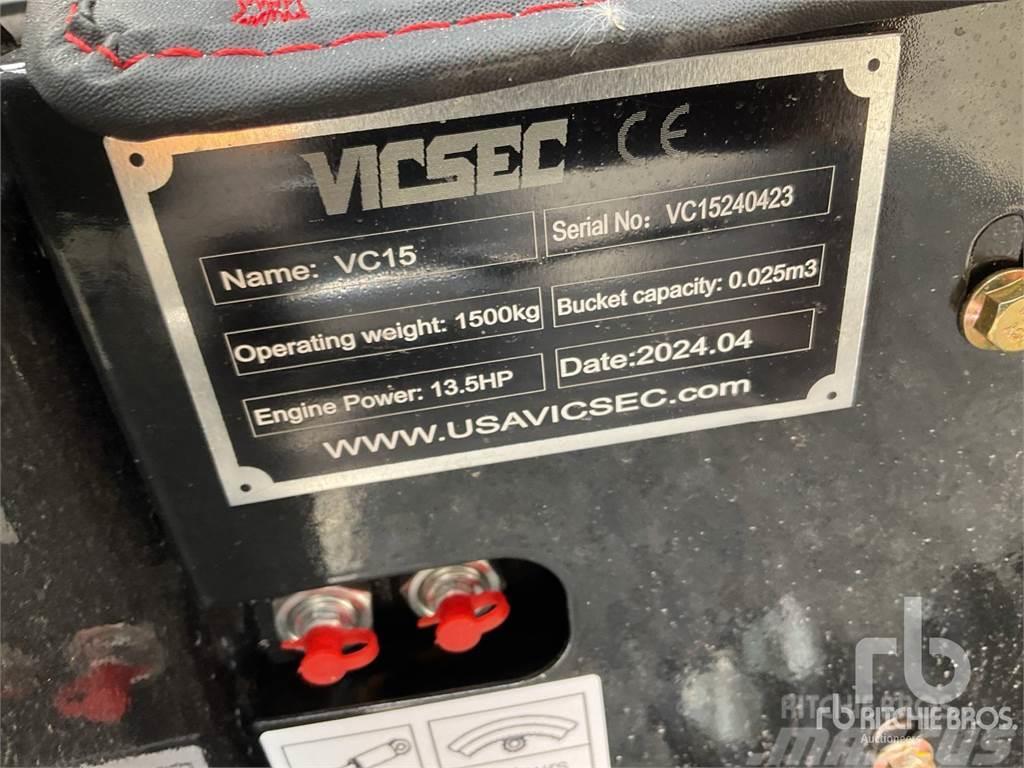  VICSEC VC15 Mini excavators < 7t