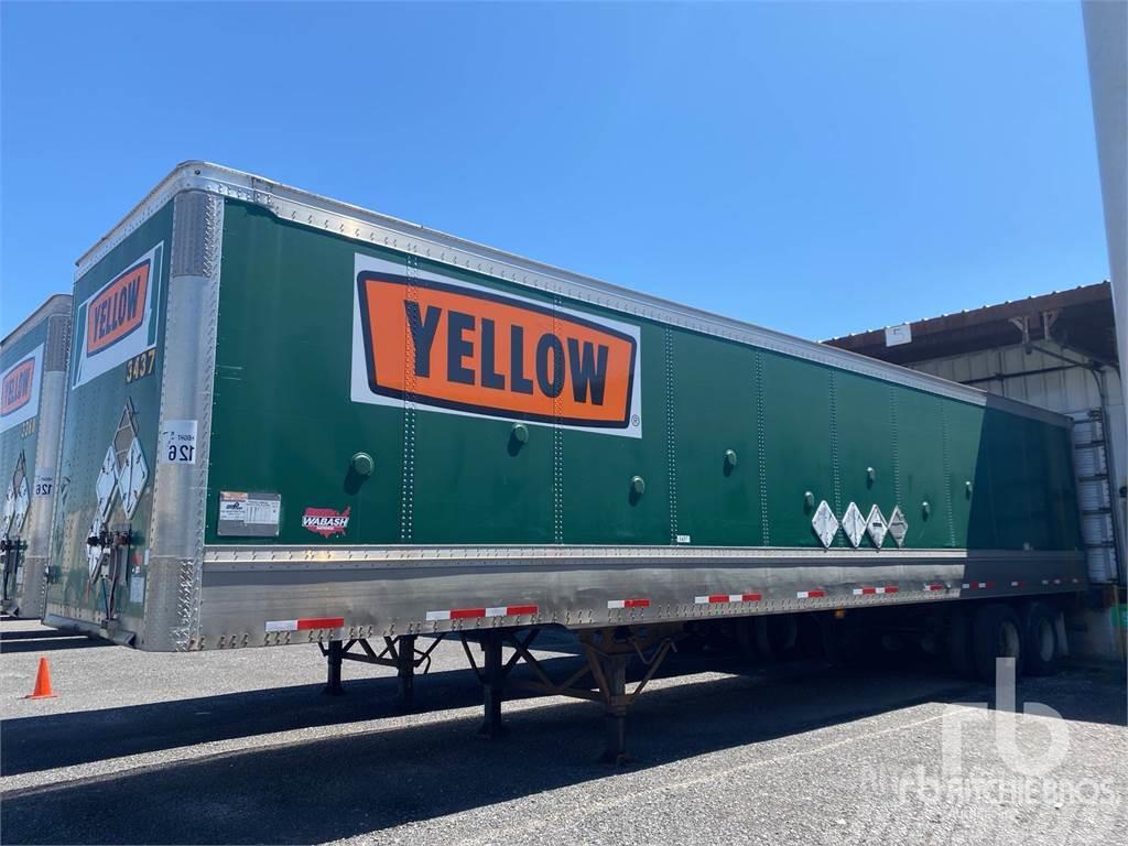 Wabash 45 ft x 102 in T/A Box body semi-trailers