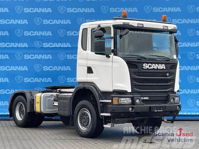 Scania G 450 CA4x4HHA RETARDER PTO HYDRAULIC DIFF-LOCK Truck Tractor Units