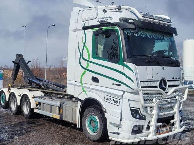 Mercedes-Benz Actros 3558L/NLA 8x4 Containerframe/Skiploader trucks