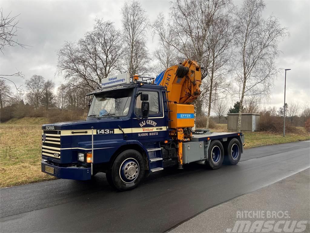 Scania T143 HL 6x4 L 38Z Truck Tractor Units