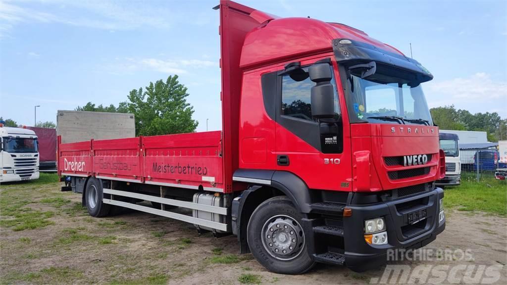 Iveco Stralis 310 Pritsche 8m + LBW Dautel 1500 kg Flatbed/Dropside trucks