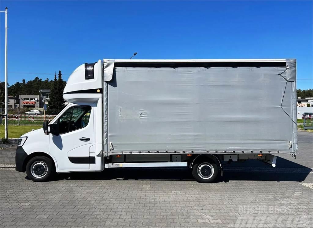Renault Master 165 DCI Tarpaulin 10 Pallets + Curtain One Flatbed/Dropside trucks