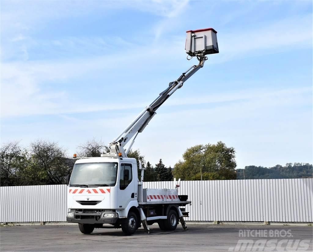 Renault MIDLUM 180 DCI Truck mounted aerial platforms