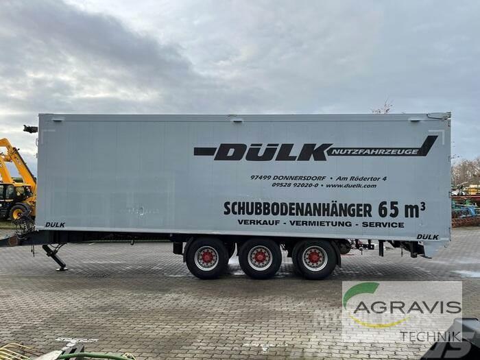  DÜLK Fahrzeugbau Agrotrucks SCHUBBODEN Other farming trailers