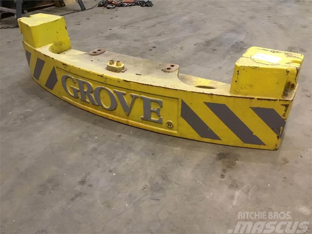 Grove GMK 2035 counterweight 3.0 ton Crane spares & accessories