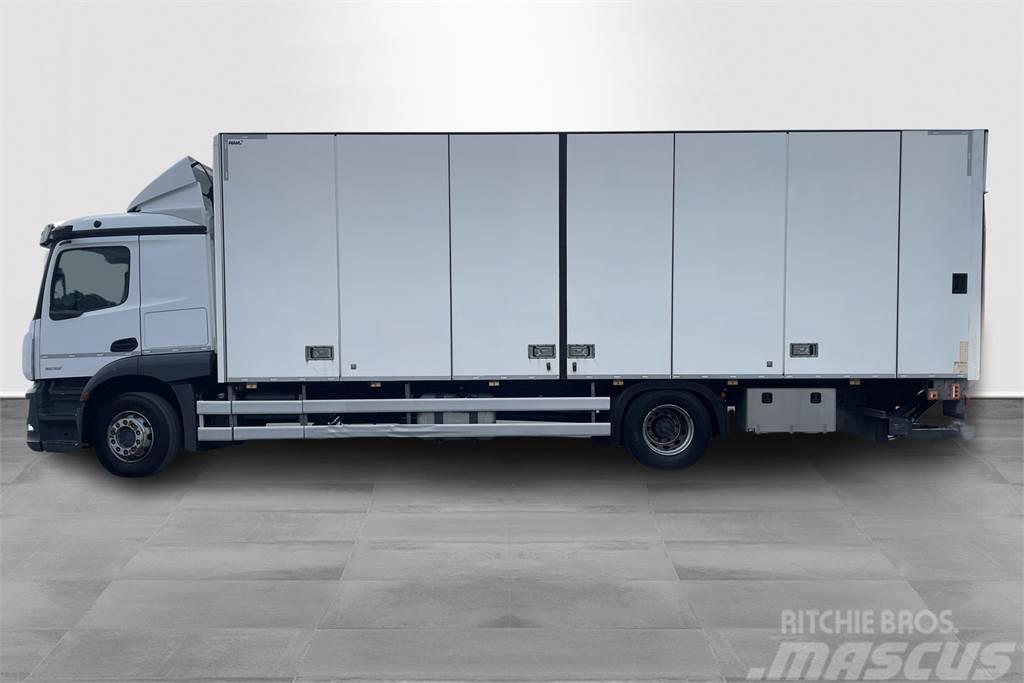 Mercedes-Benz ACTROS 1832L 4x2 8,4m Piako Umpikori Van Body Trucks