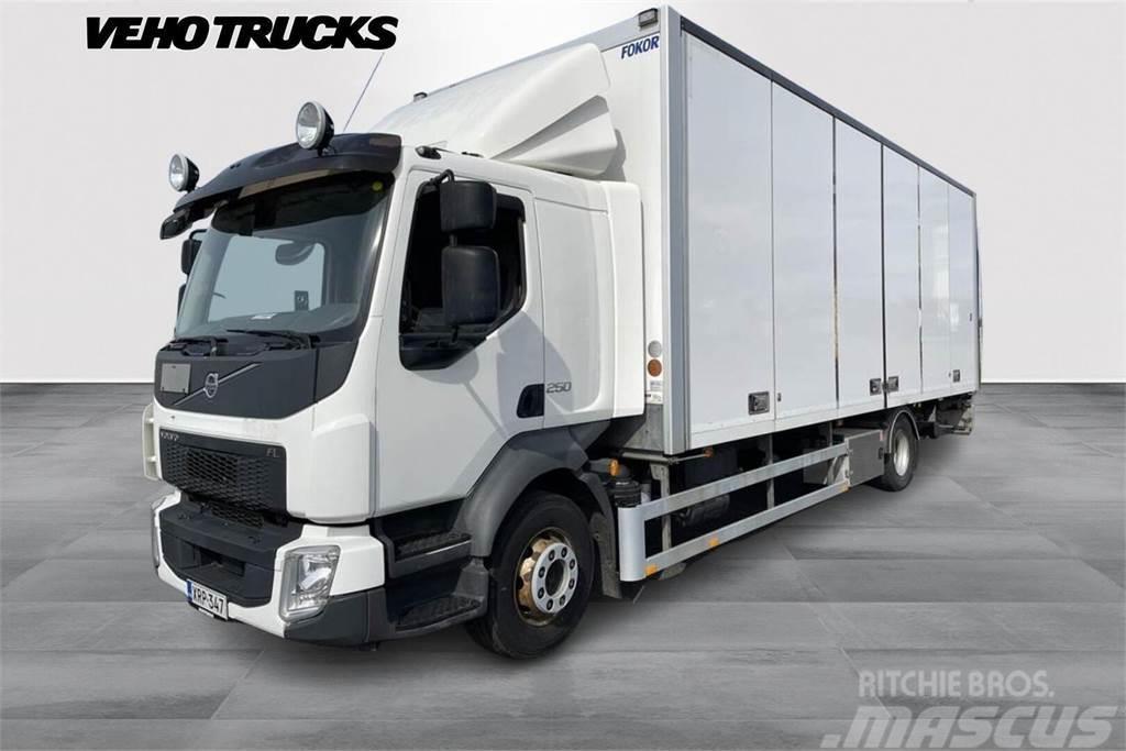 Volvo FL 250 4x2 Kokosivuaukeava+pl Van Body Trucks