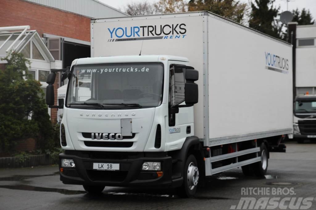 Iveco Eurocargo 120E18 EEV Koffer 7,5m Seiten Tür LBW Van Body Trucks