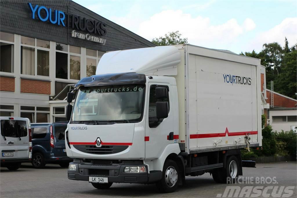 Renault Midlum Koffer 4,1m seitliches Rolltor + Tür Van Body Trucks