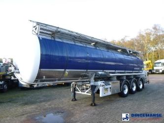 LAG Food tank inox 32m3 / 3 comp + pump + steam heatin