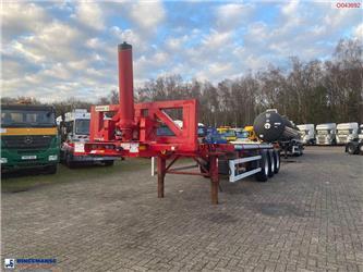Dennison 3-axle tipping container trailer