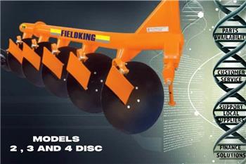  Range of Fieldking H/D disc ploughs