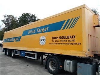 Floor CASE TRAILER WITH LIFTING TAIL