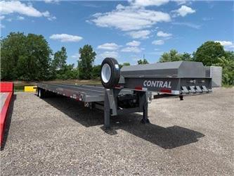  CONTRAL DROP DECK CONTAINER DELIVERY TRAILER, TAND